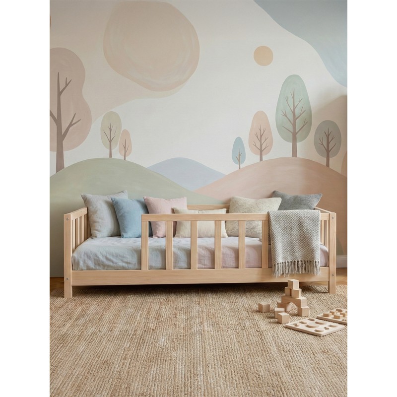 Kukka KFB610 Doğal Ahşap Montessori Çocuk Karyolası 80 x 160 cm - 80 x 160 cm SSD / Solid State Drive Fiyatı