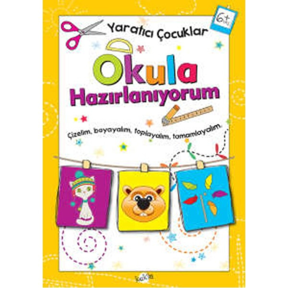 Kukla Çocuk Yayınları Yaratıcı Çocuklar Okula Hazırlanıyorum 6 Yaş Aktivite & Eğitici Kitaplar Fiyatı