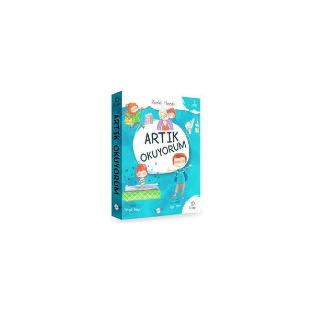 Kukla Yayınları 1. Sınıf Artık Okuyorum Seti Renkli Heceli 10 Kitap Ders Sınav Kitapları Fiyatı