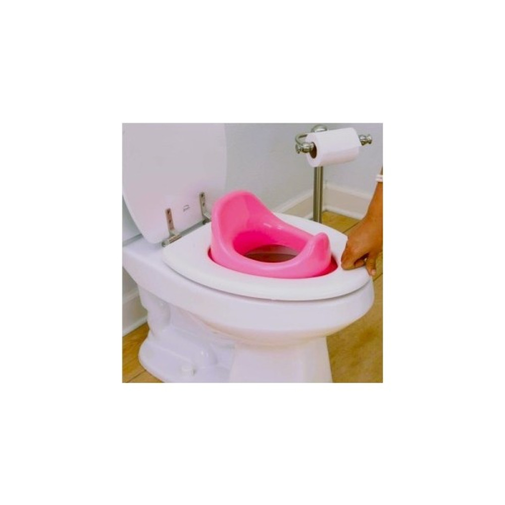 Kukuletta Kukuta Çocuk Tuvalet Eğitim Klozet Aparatı Oturak Lazımlık Oturağı - 0 - 13 kg - Pembe Bebek Lazımlık Fiyatı