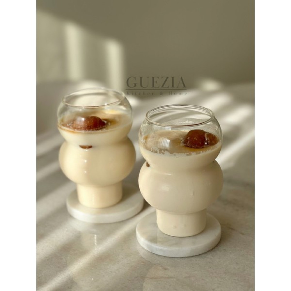 Külah Stil Bardak | Isıya Dayanıklı Borosilikat Cam | 500 ml | 2 Adet - Beyaz Fincan / Bardak / Kahve Takımı Fiyatı