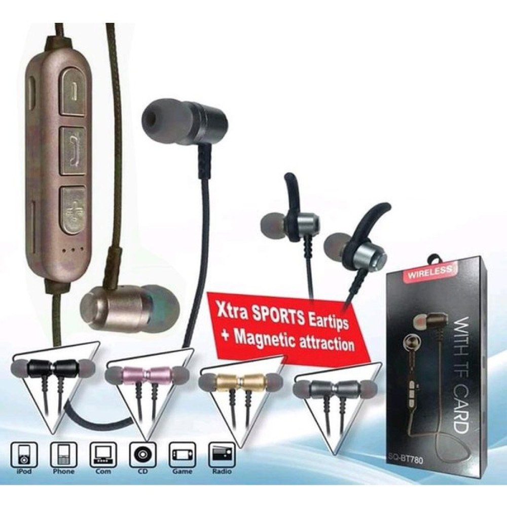 Kulakiçi Kulaklık Bluetooth Şarjlı Mıknatıslı SQ-BT780 Cep Telefonu Aksesuarı Fiyatı
