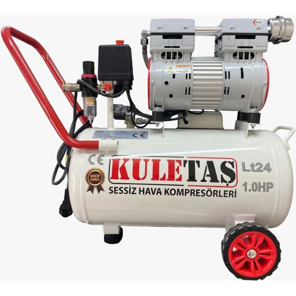 Kuletaş 2 Yıl Süper Sessiz Yağsız Hava Kompresörü 24 Litre 1-1,5 24 L 1 Watt 100-150 Oto Boyaları Fiyatı
