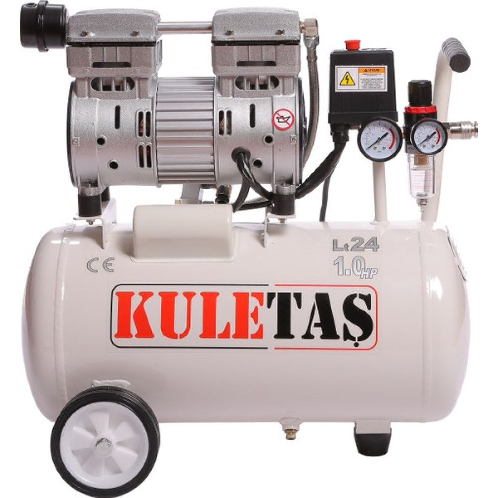 Kuletaş 24 Litre Süper Sessiz Yağsız Hava Kompresörü Hava Kompresörü Fiyatı