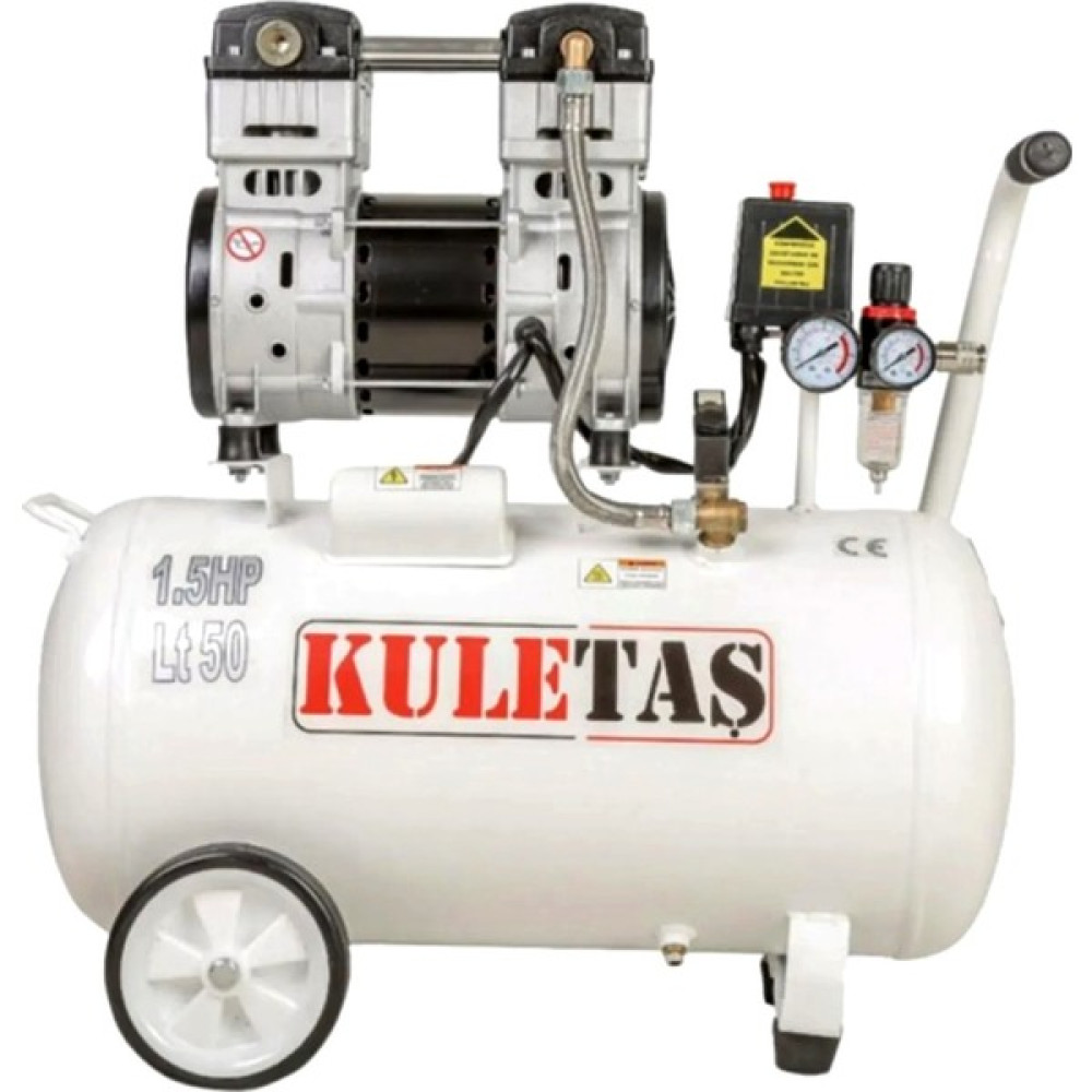 Kuletaş 50 Litre Sessiz Yağsız Kompresör Hava Kompresörü Fiyatı