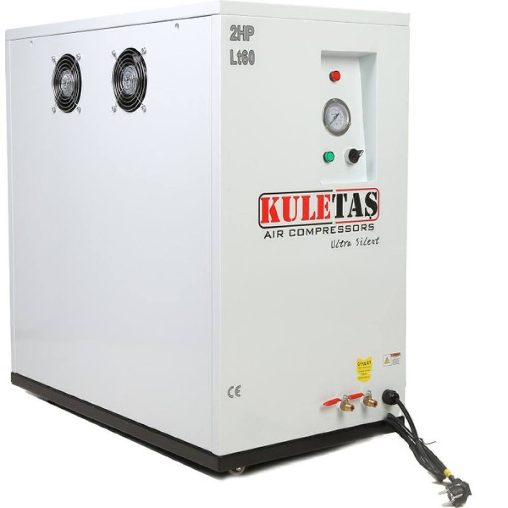 Kuletaş Kabinli Ultra Sessiz Kompresör 60 Litre 2 Hp Hava Kompresörü Fiyatı