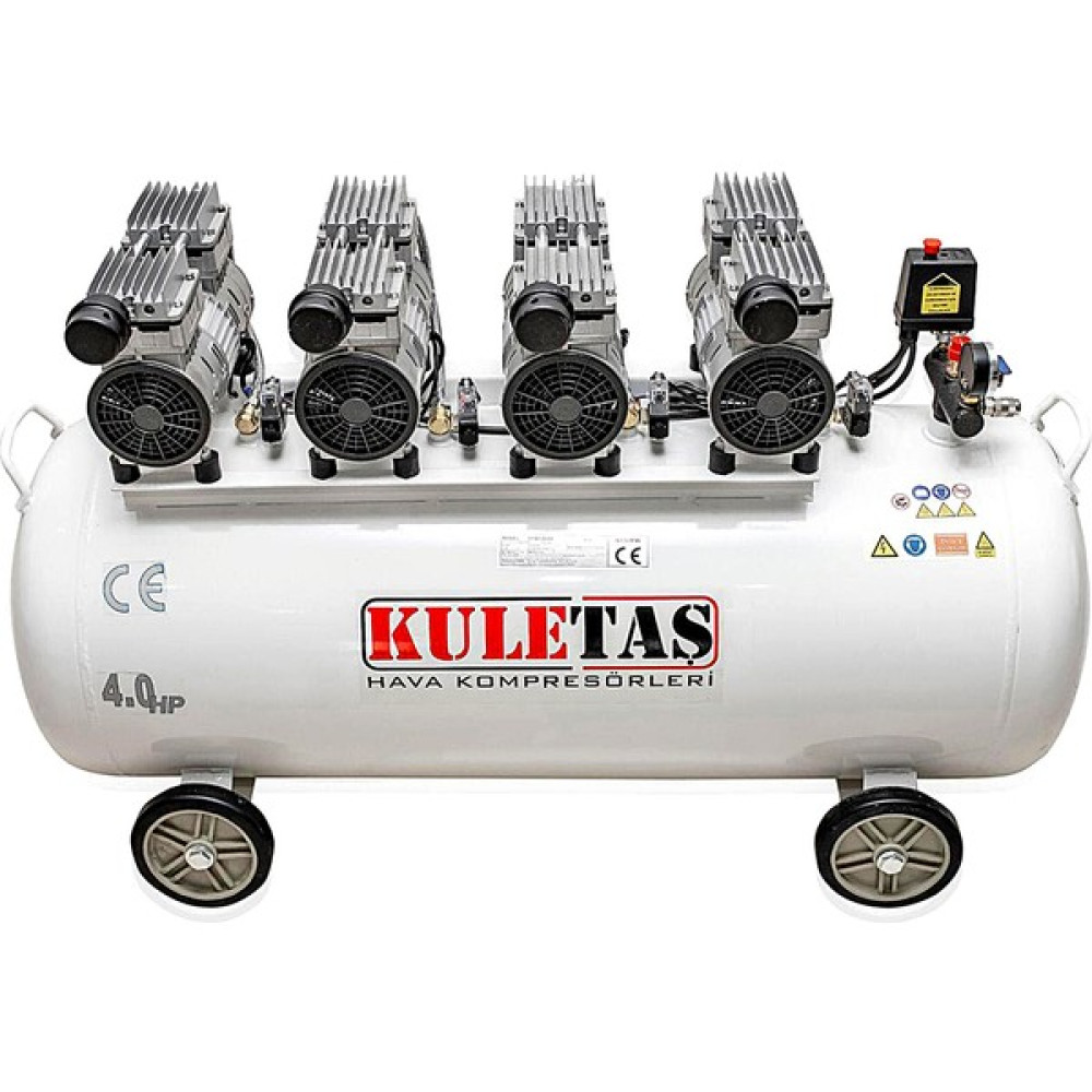 Kuletaş Sessiz Hava Kompresör 4 Hp 200 Lt 8 Bar Hava Kompresörü Fiyatı