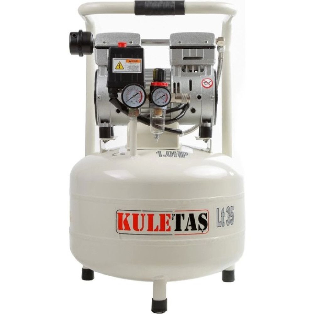 Kuletaş Süper Sessiz Yağsız Kompresör 35 Litre Hava Kompresörü Fiyatı