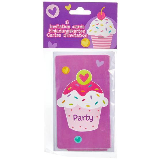 Kullan At Market TM-DVT-0003 Cupcake Partisi Davetiye