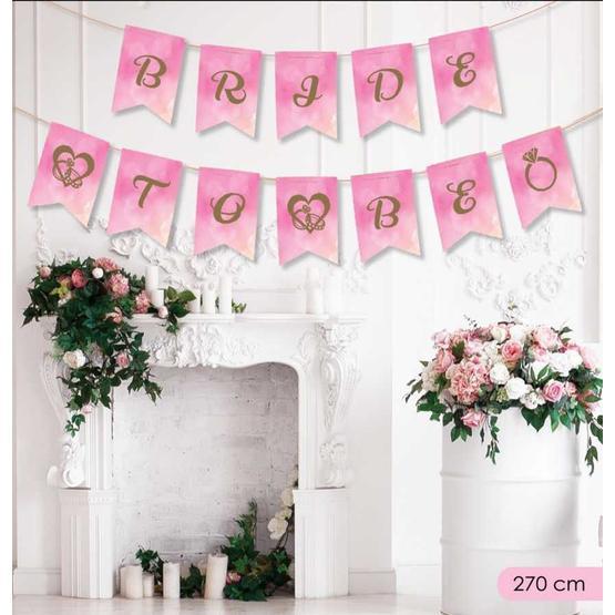 KullanAtMarket Bride To Be Harf Afis