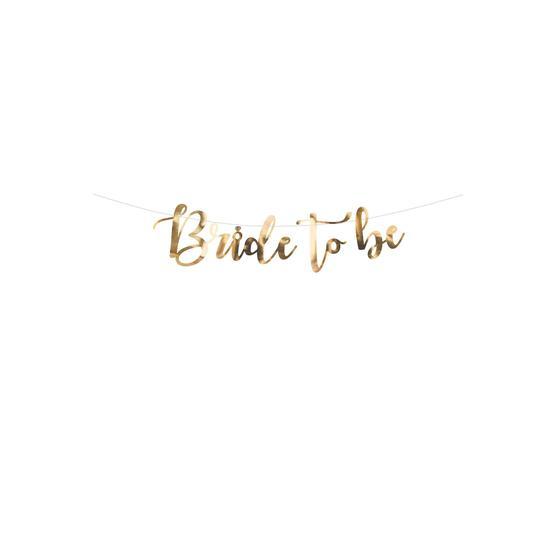 KullanAtMarket Bride To Be Harf Afis