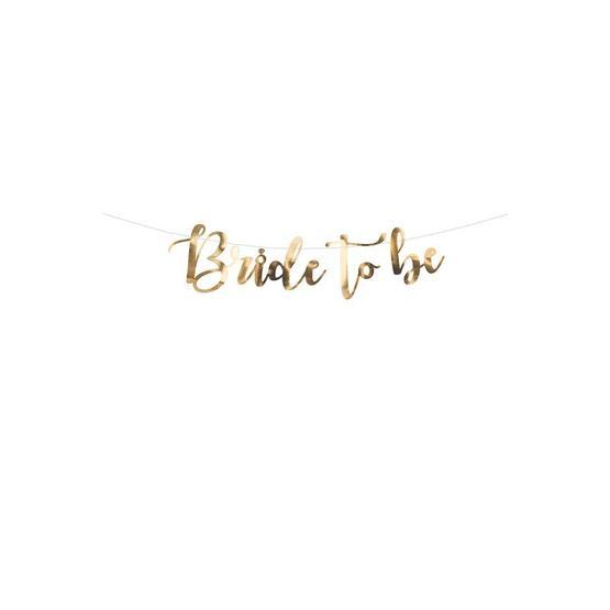 KullanAtMarket Bride To Be Harf Afis