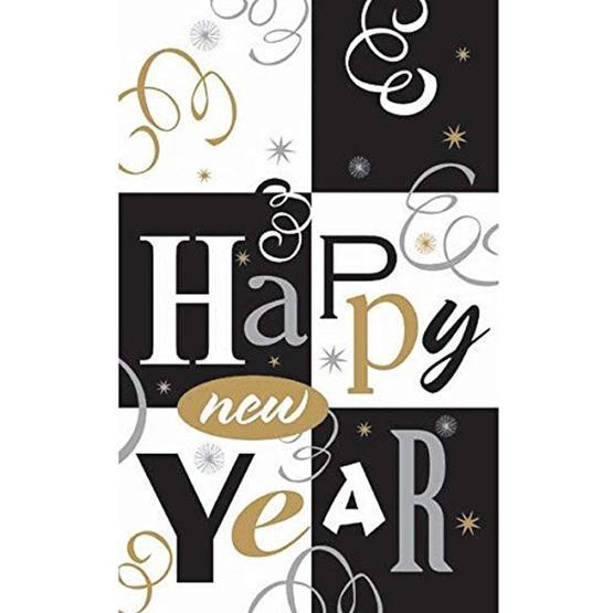 KullanAtMarket Happy New Year Masa Örtüsü