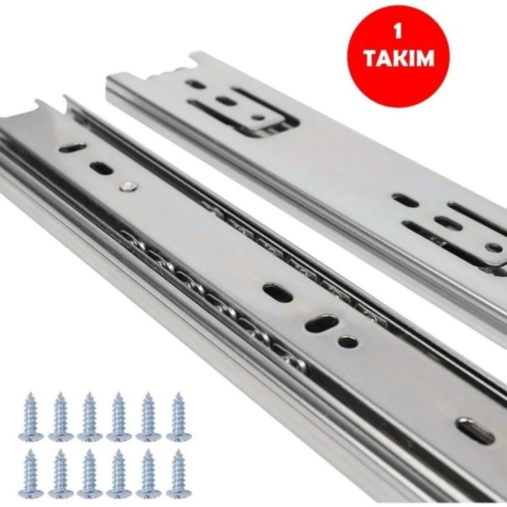 Kulvaravm 36 Mm Çekmece Rayı Çekmece Kızağı - 40 Nalburiye & Hırdavat Fiyatı