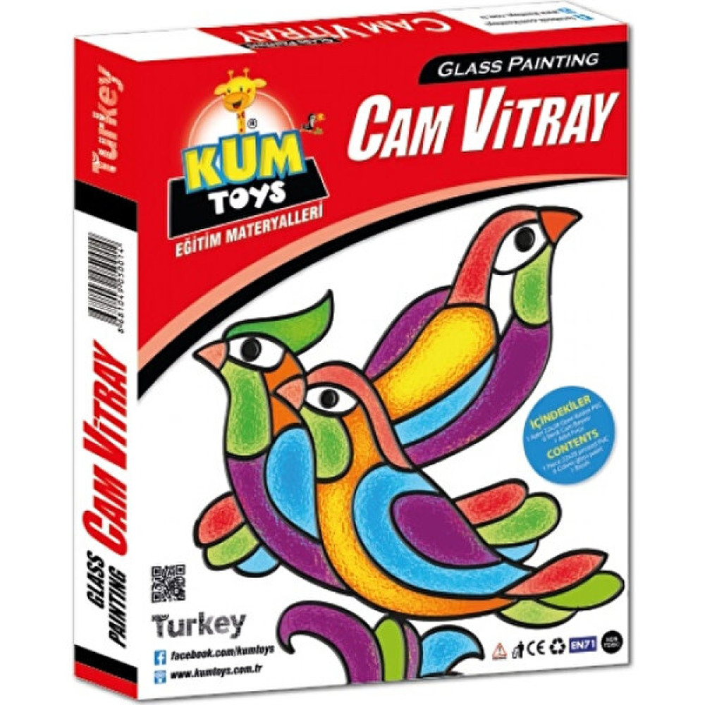 Kum Toys Cam Vitray Oyun Seti Fiyatı