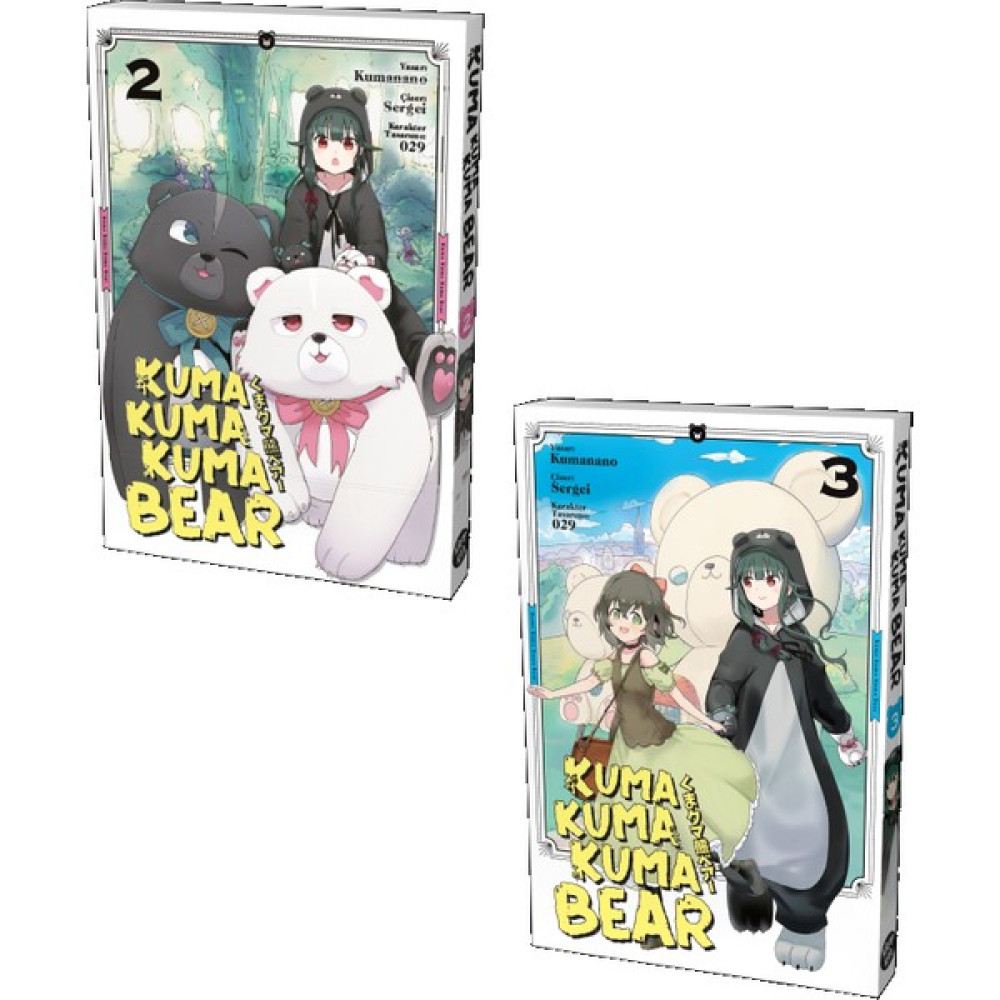 Kuma Kuma Bear 2-3. Ciltler Manga Seti Çizgi Roman Fiyatı