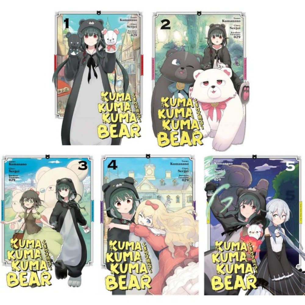 Kuma Kuma Kuma Bear 1 - 2 - 3 - 4 - 5. Ciltler Manga Seti - Kumanano Çizgi Roman Fiyatı