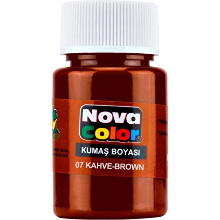 Kumaş Boyası Tişört Çanta Tekstil Boyası 30 ml 1 Adet Kumaş Boyası 1 Adet - Kahverengi Giyim & İç Giyim Fiyatı