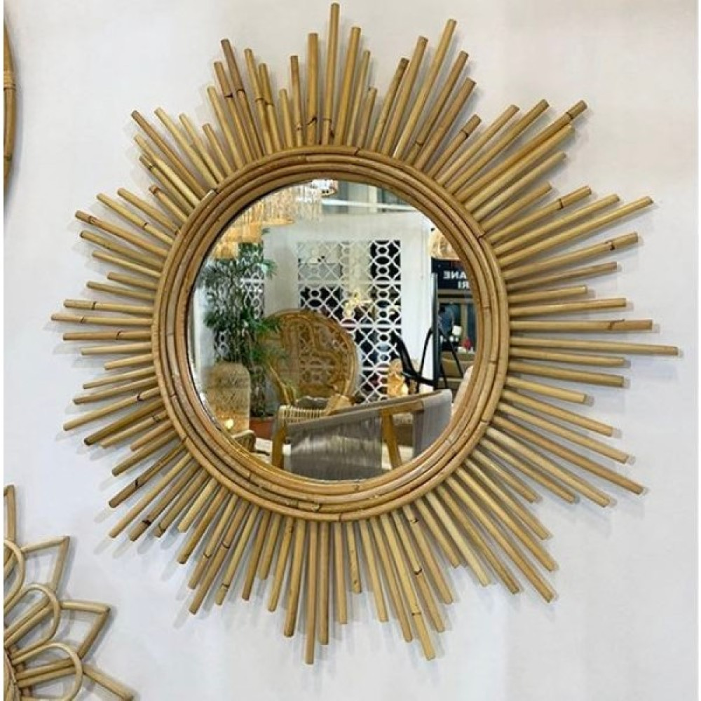 Kumbahçe Design Rattan Dekoratif Ayna Ayna Fiyatı