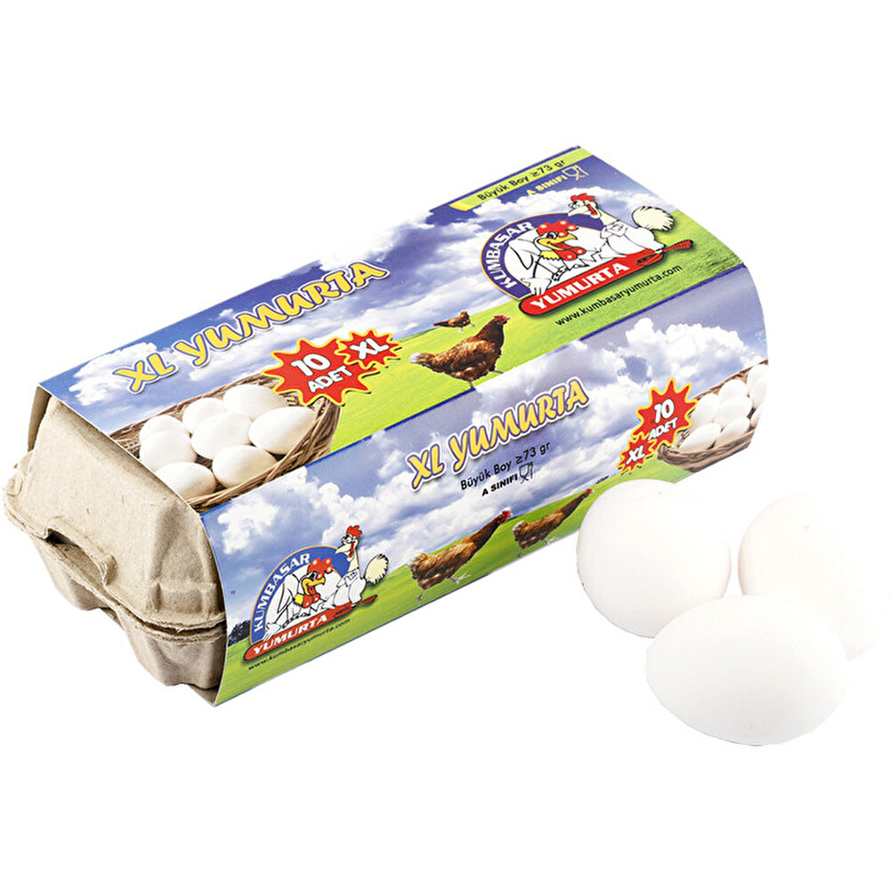 Kumbasar Jumbo 10'lu Yumurta 73 G Üstü Yumurta Fiyatı