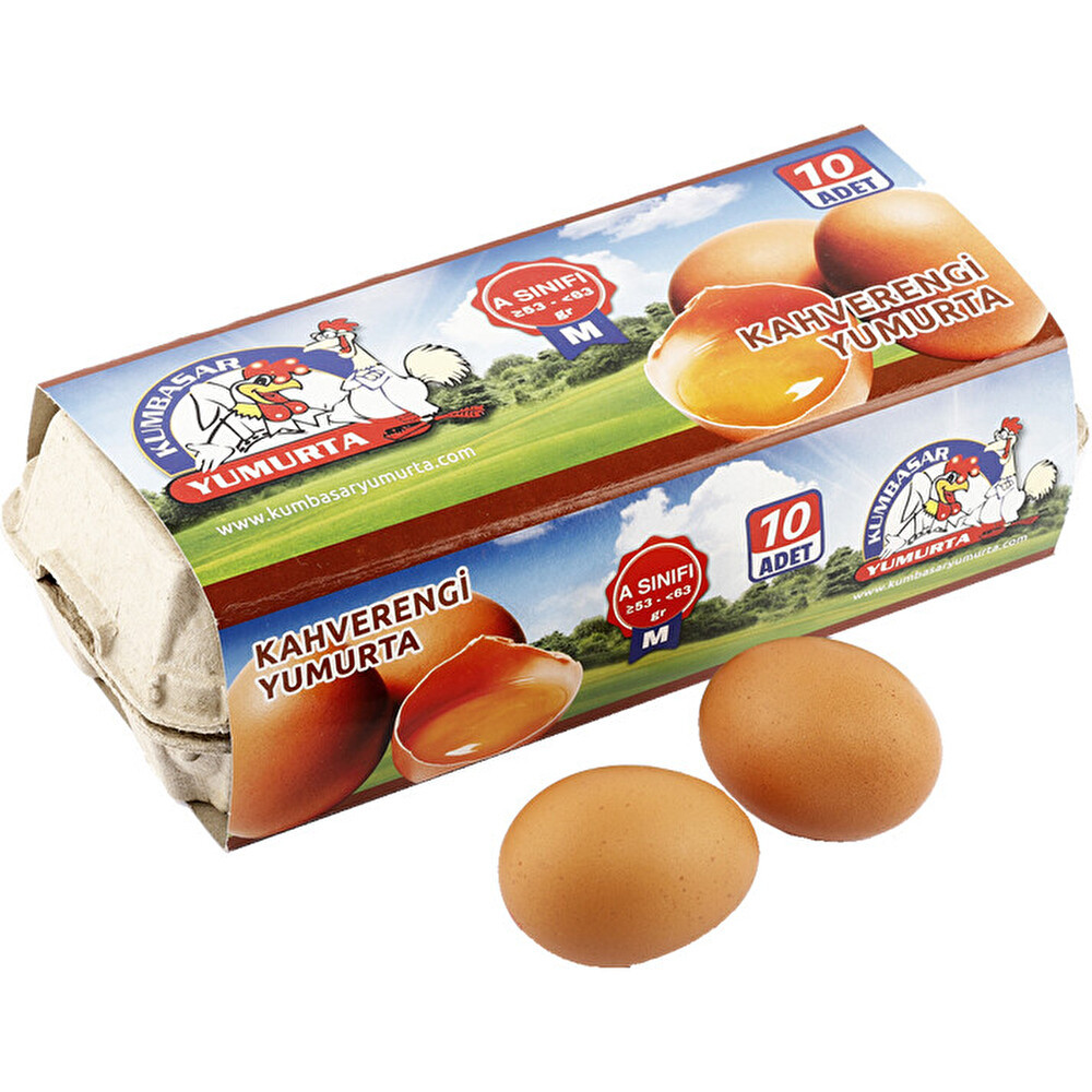Kumbasar Kahverengi Yumurta 53-62 G 10'lu Yumurta Fiyatı