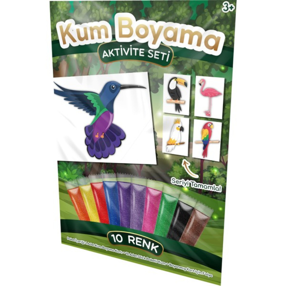 Kumbo Kum Boyama Sinek Kuşu Kum Boyama Aktivite Seti Çocuk Oyuncağı Fiyatı