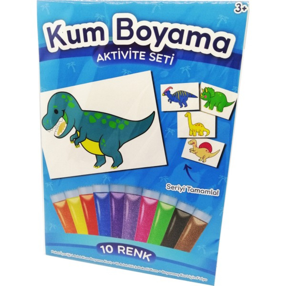 Kumbo Kum Boyama T-Rex Dinozor Kum Boyama Aktivite Seti Çocuk Oyuncağı Fiyatı