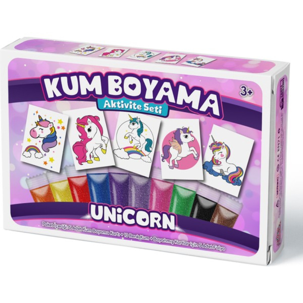 Kumbo Kum Boyama Unicorn Kum Boyama Aktivite Seti 5'li Paket Çocuk Oyuncağı Fiyatı
