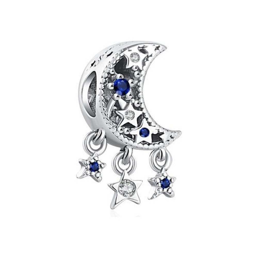 Kumi 925 Ayar Gümüş Yıldız ve Yeni Ay Charm - Standart Saat ve Bileklik Aksesuarı Fiyatı