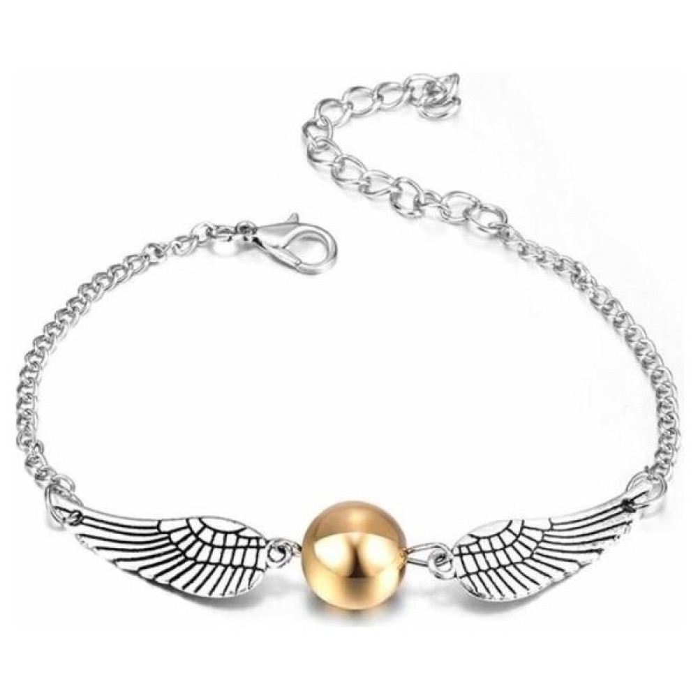 Kumi Snitch Golden Harry Potter Unisex Kadın Erkek Bileklik - Standart - Gümüş Saat ve Bileklik Aksesuarı Fiyatı