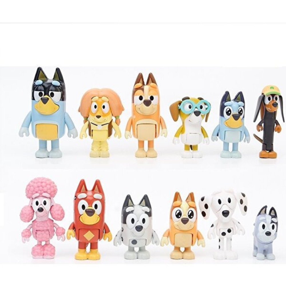 Kumik Bluey Karakterleri 12 Li Mini Figür Seti No Box Oyuncak Fiyatı