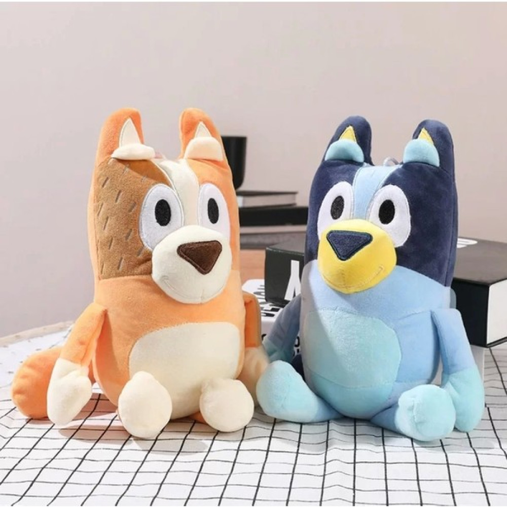 Kumik Bluey ve Bingo 27 cm 2 Li Pelus - Cok Renklı Peluş Oyuncaklar Fiyatı
