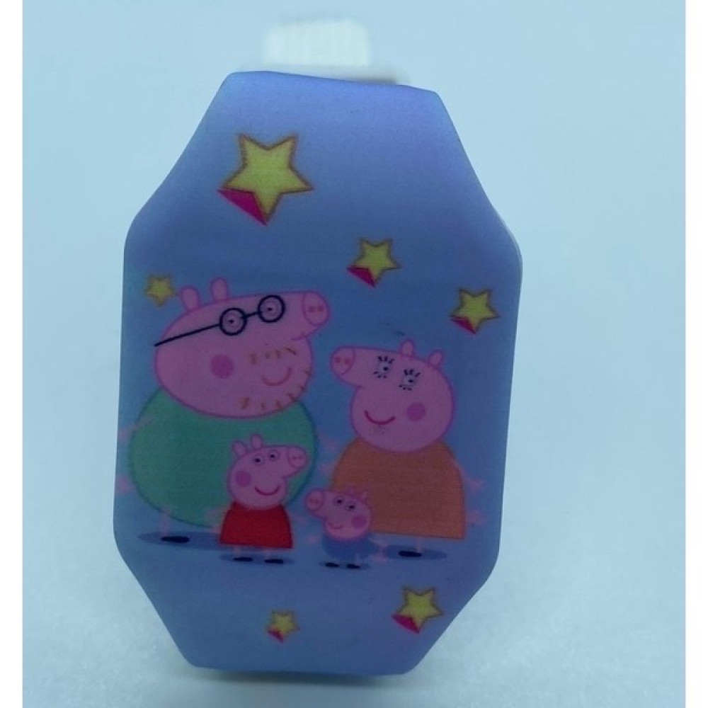 Kumik Peppa Pig Ailesi Karanlıkta Parlayan Led Oyuncak Saat Oyuncak Fiyatı