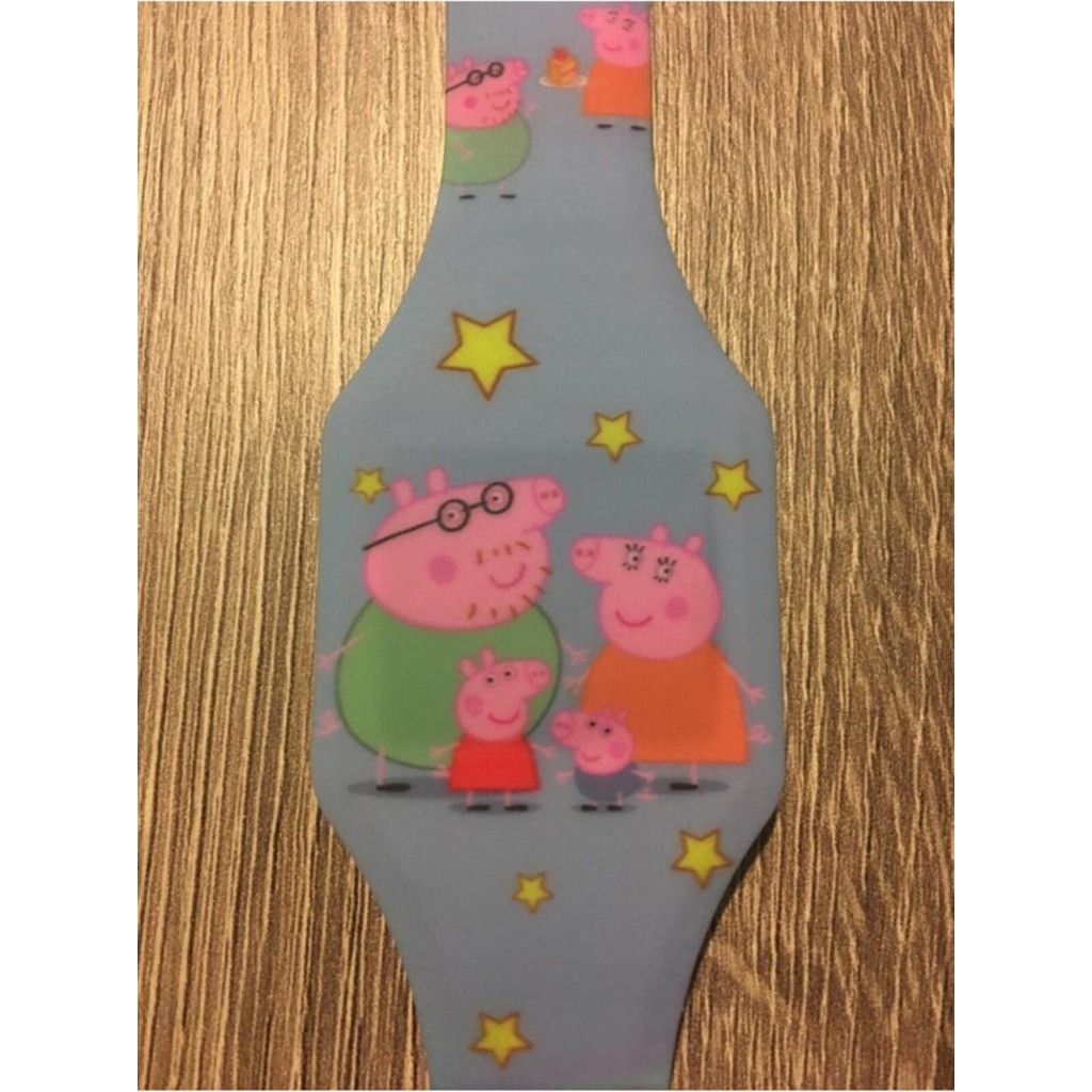 Kumik Pig Dijital Işıklı Çocuk Saati - 0315 Gri Aksiyon Figürleri Fiyatı
