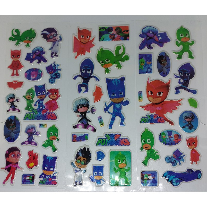 Kumik Pj Masks 3 Set Sticker Aksiyon Figürleri Fiyatı