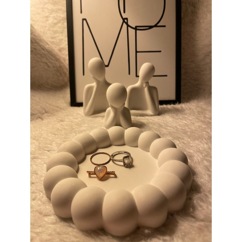 Kum's Design Kums Desıgn Dekoratif Aile Obje&bubble Organizer Takı Tabağı Mumluk Biblo Fiyatı