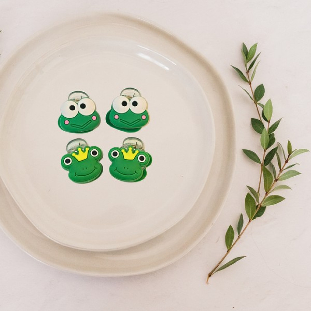 Kumsal's Kids Boutique 4'lü Kurbağa Figürlü Mandal Toka Toka, Taç & Saç Bandı Fiyatı