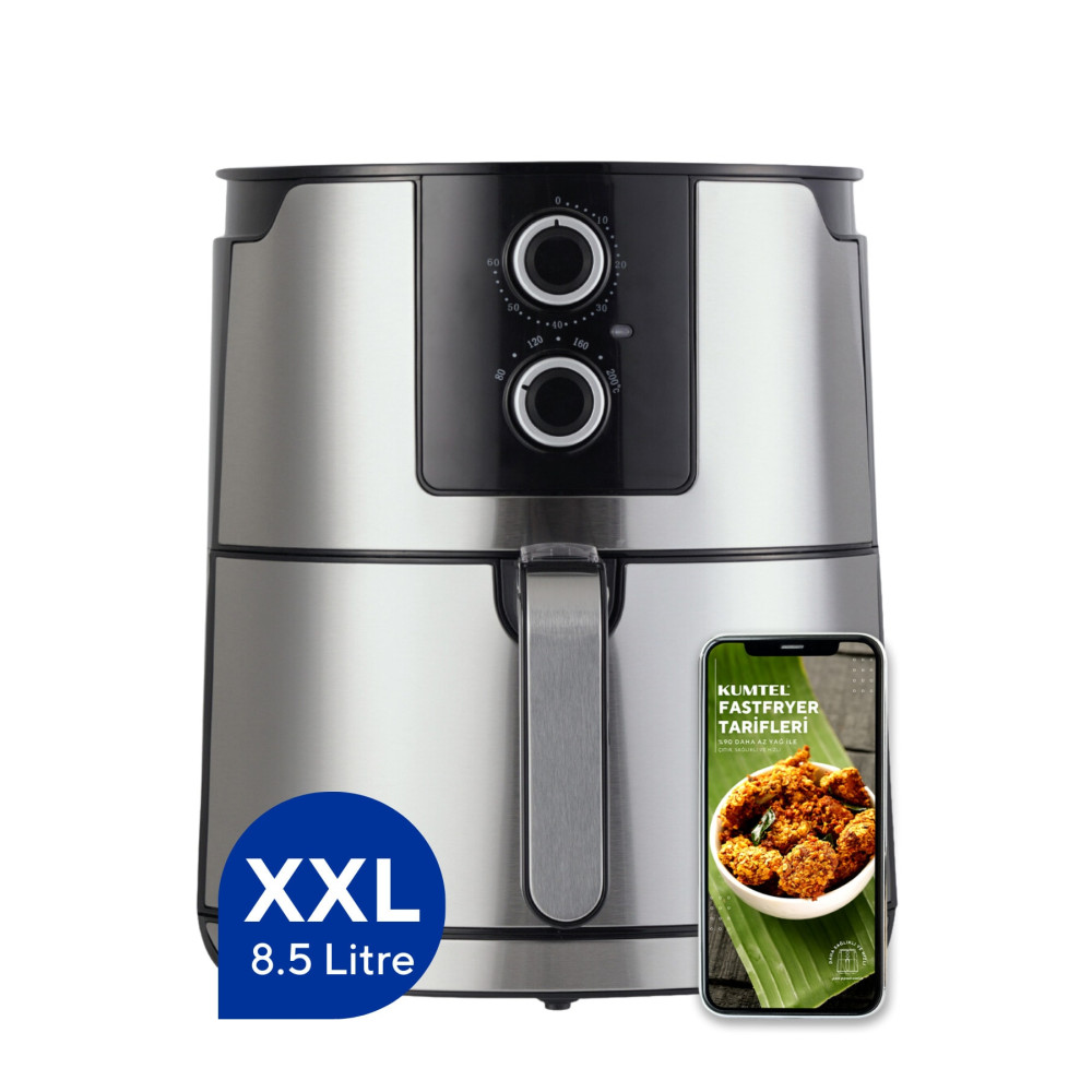 KUMTEL Inox Fastfryer (yağsız Fritöz Airfryer) Fritözler Fiyatı
