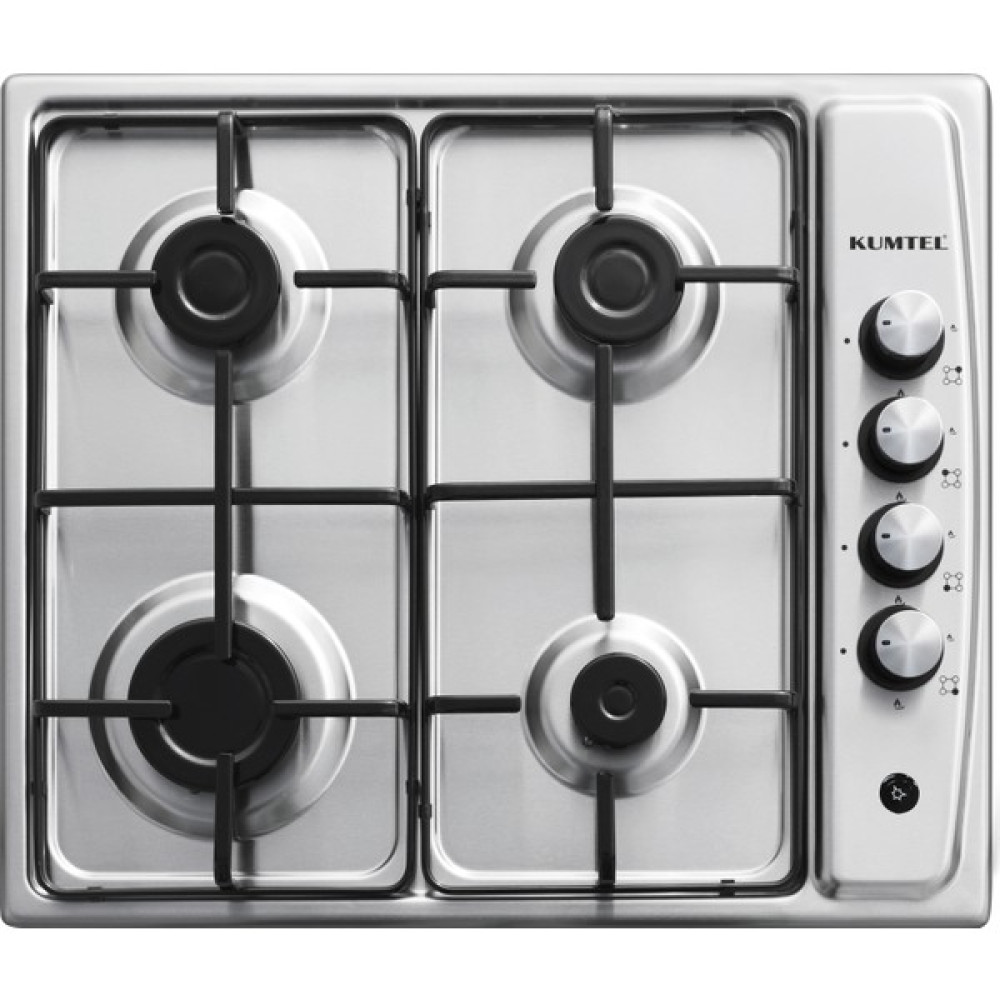 Kumtel KO 410F Inox 4 Gözü Gazlı Setüstü Ocak - Doğalgaz Ocaklar Fiyatı