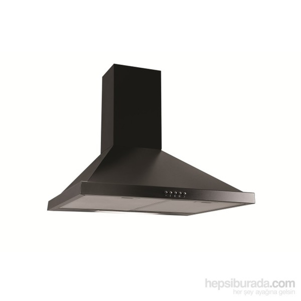 Kumtel KO-705/ LX-705/770 60 cm Siyah Piramit Davlumbaz DP6S Davlumbazlar Fiyatı
