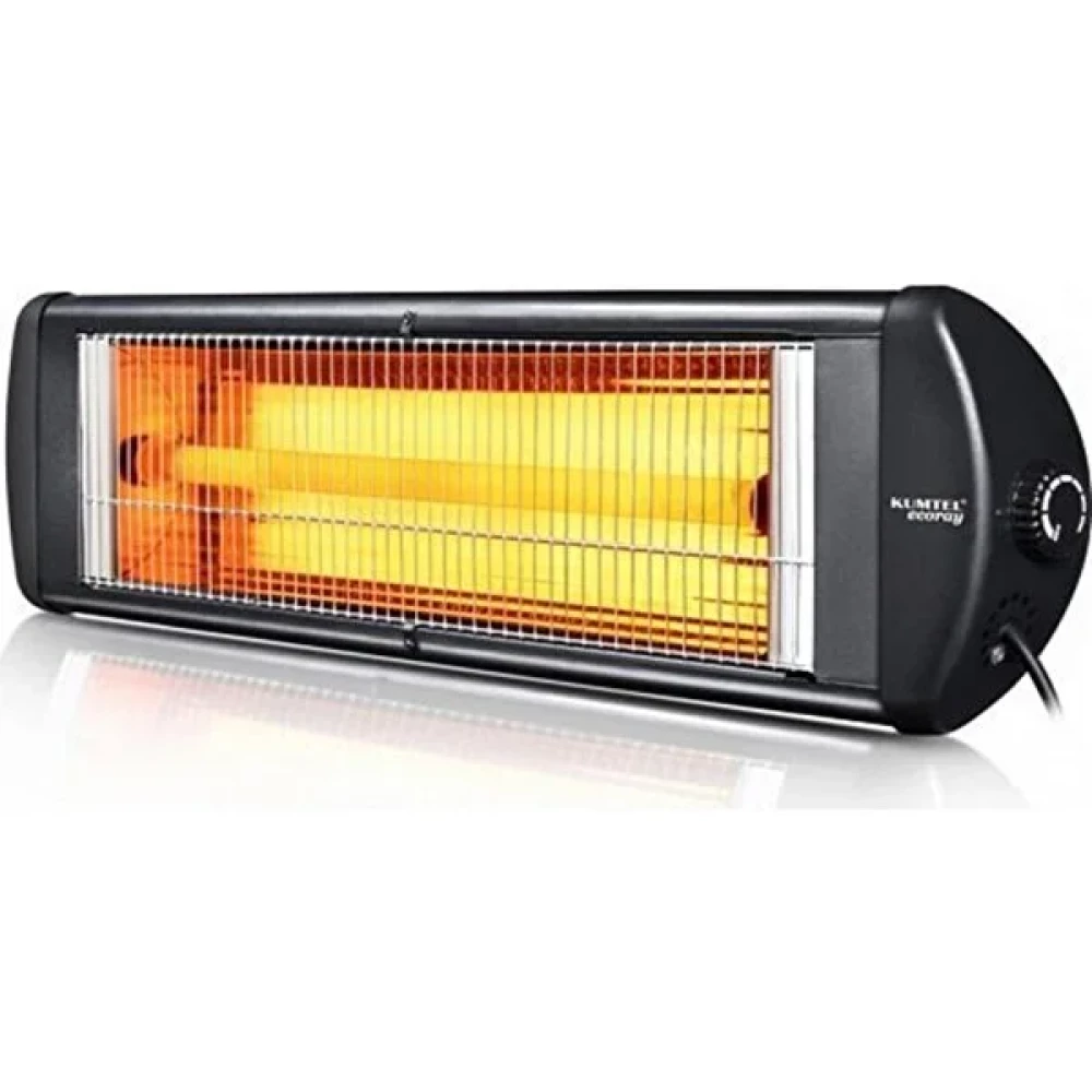 Kumtel LUXELL 2300W Ecoray Infrared Isıtıcı Siyah - 2500 W Isıtıcılar Fiyatı