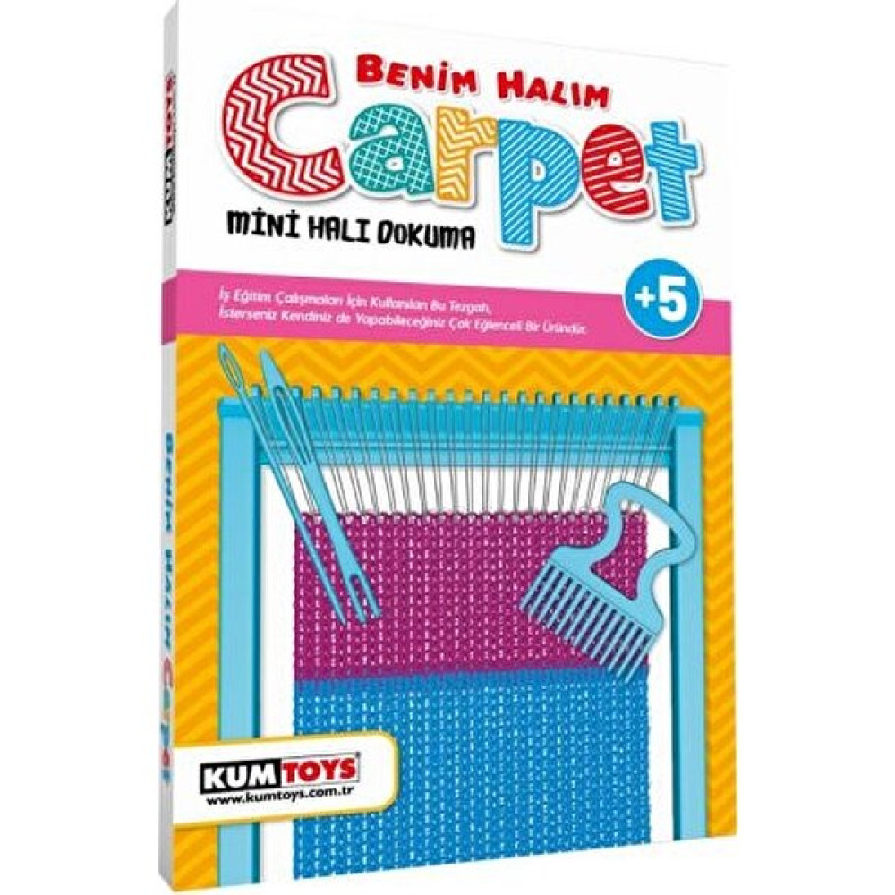 Kumtoys Benim Halım Carpet Mini Halı Kilim Dokuma Tezgahı Kutulu Oyun & Hobi Fiyatı