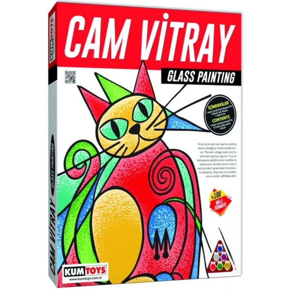 Kumtoys Cam Vitray Boyama Sanatsal Malzemeler Fiyatı