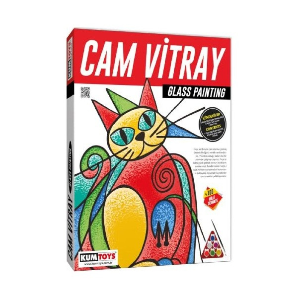 Kumtoys Cam Vitray Boyama Sanatı Yardımcı Malzeme Fiyatı