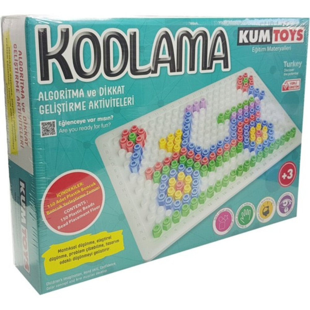 Kumtoys Kodlama Eğitici Oyuncak - Renkli Eğitici Oyuncak Fiyatı