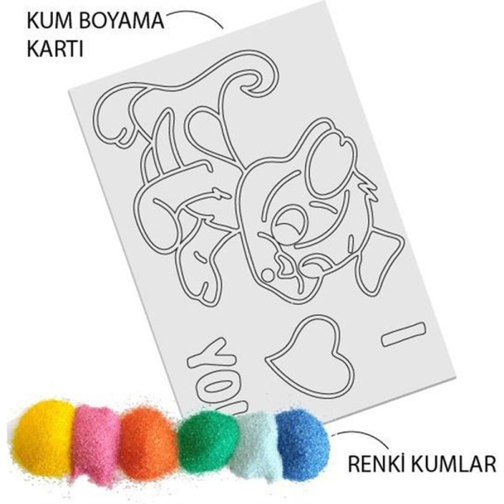 Kumtoys Kum Boyama - Renkli - -- Çocuk Oyuncağı Fiyatı