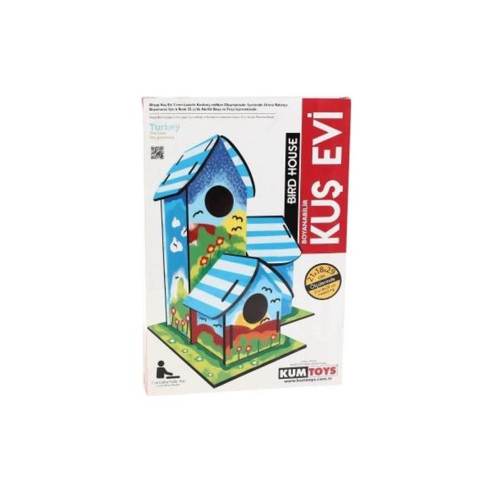 Kumtoys Kuş Evi 3 Lü Maket Fiyatı