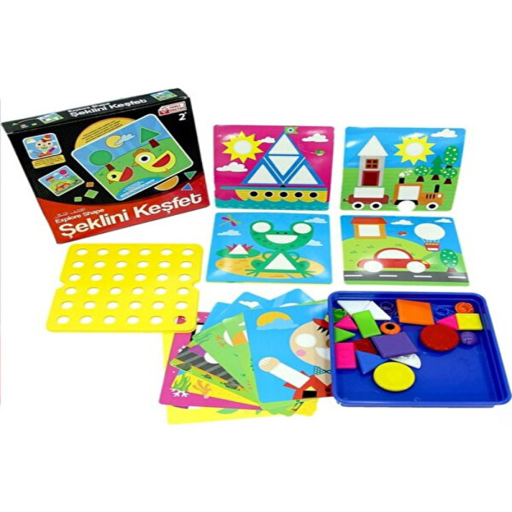 Kumtoys Retka Şeklini Keşfet Eğitici Oyun Eğitici Oyuncak Fiyatı