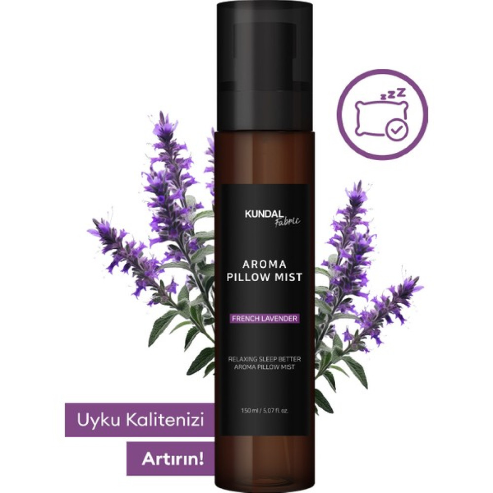 Kundal Rahatlatıcı Yastık Spreyi Aroma Pillow Mist 150 ml (French Lavender) Oda Kokusu Fiyatı