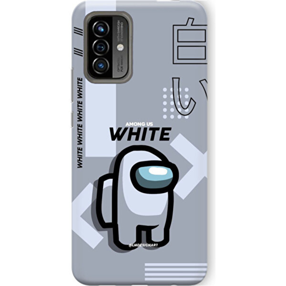 Kunt Reeder P13 Blue Max Pro Lite 2022 Kılıf Kamera Korumalı Baskılı Silikon Kapak - Whiteno1 Cep Telefonu Kılıfı Fiyatı